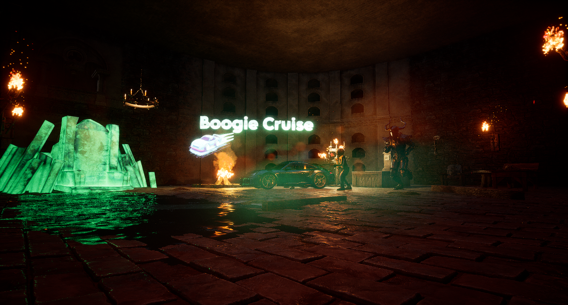Boogie Cruise Concept Art 1